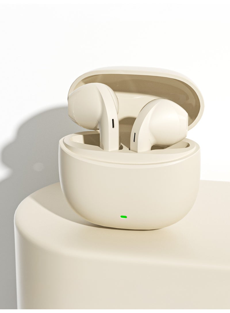 سماعات أذن لاسلكية، سماعات أذن لاسلكية الإصدار 5.4، سماعات مكالمات بخاصية إلغاء الضوضاء، صوت جهير 13 مم، تحكم باللمس، اقتران بخطوة واحدة، علبة شحن تدوم طويلاً - Image 2