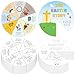 COcnny 24 Sets The Easter Story Craft Color Your Own Easter Jesus Wheel for Kids Religious Bible Coloring Cards DIY Crafts Art Game for Sunday School Christian Classroom Home Activities VBS Supplies - Image 2
