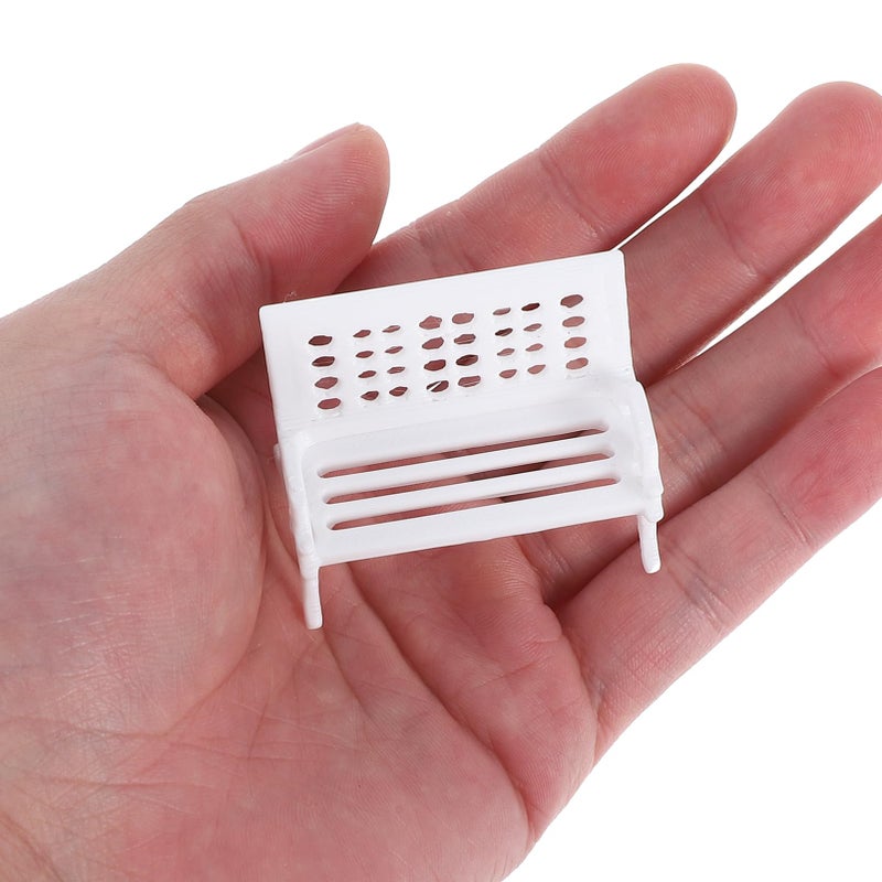 5Pcs Miniature Plastic Arm Chairs For Desktop Decor Park Bench Mini Furniture - Image 5