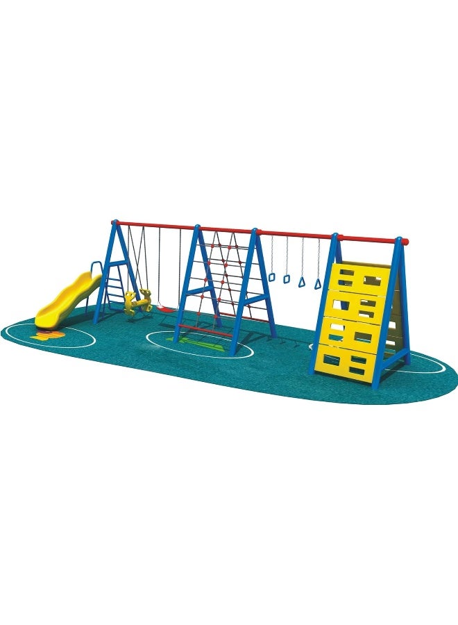 Rainbow Toys RBW TOYS The Best Backyard Multifunctional Easy Climber, Outdoor Toys Slide and Swing Sets for Children Activities - Image 3