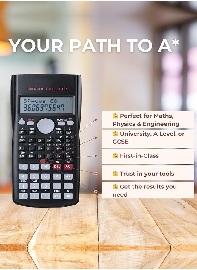 Dexin - Scientific Calculator , KK-82MS-B Scientific Calculator - Image 1