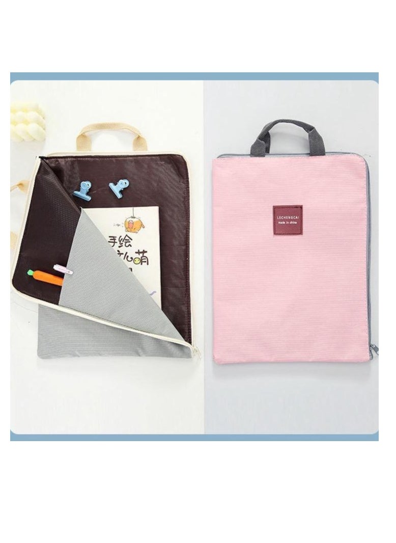 Generic - Lecture and lesson bag and cover for iPad and tablet, available in pink color TR - Image 1