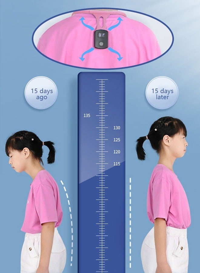 Occuwzz Smart Back Brace Back Posture Corrector for Women and Humpback correction belt hanging neck corrector stretch open back induction back straightener - Image 3