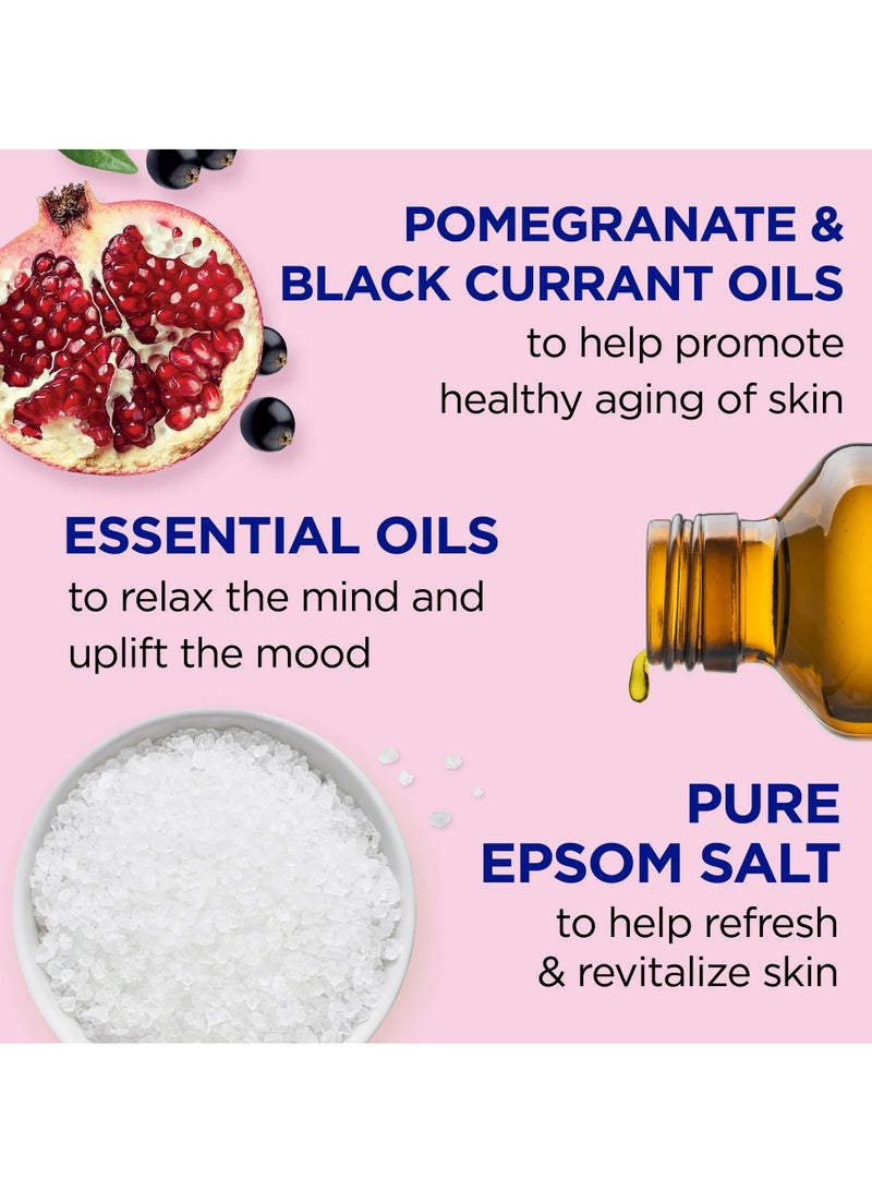 Dr Teal's Dr.Teal's Foaming Bath with Pure Epsom Salt Pomegranate & Black Currant 1000ML - Image 3