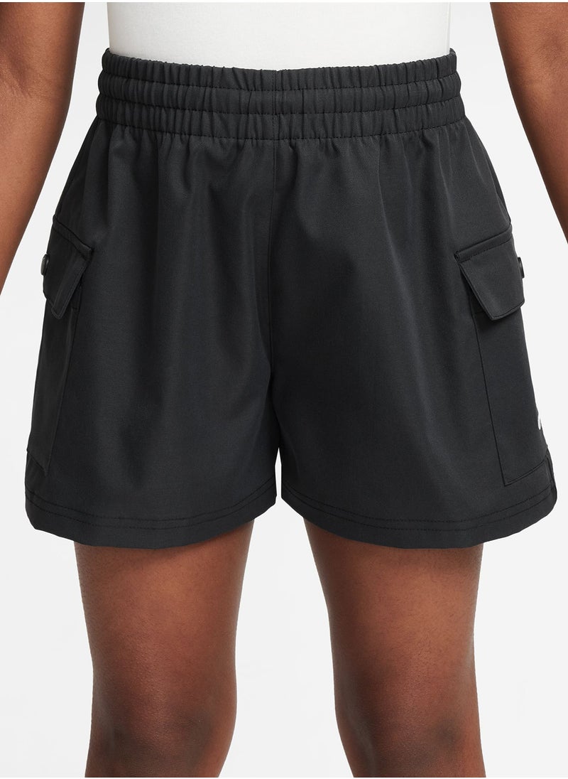 Nike - Youth Nsw Woven Cargo Shorts - Image 1