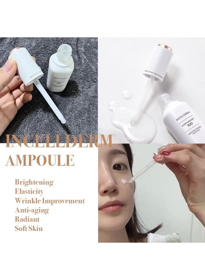 INCELLDERM Radiansome 100 Microfluidizer Ampoule Brightening & Wrinkle Improvement Ampoule Kbeauty Skin Care 30Ml / 1.01 Fl Oz. - Image 3