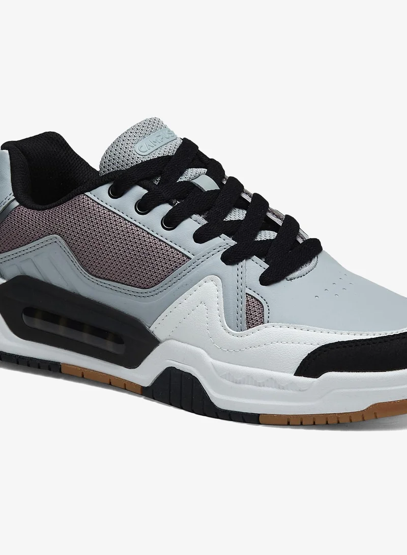 CAMPUS L.Gry/L.Mauve Men's Low-Top Sneakers - Bold Colours With Cloud Like Comfort for Men | Best Price UAE