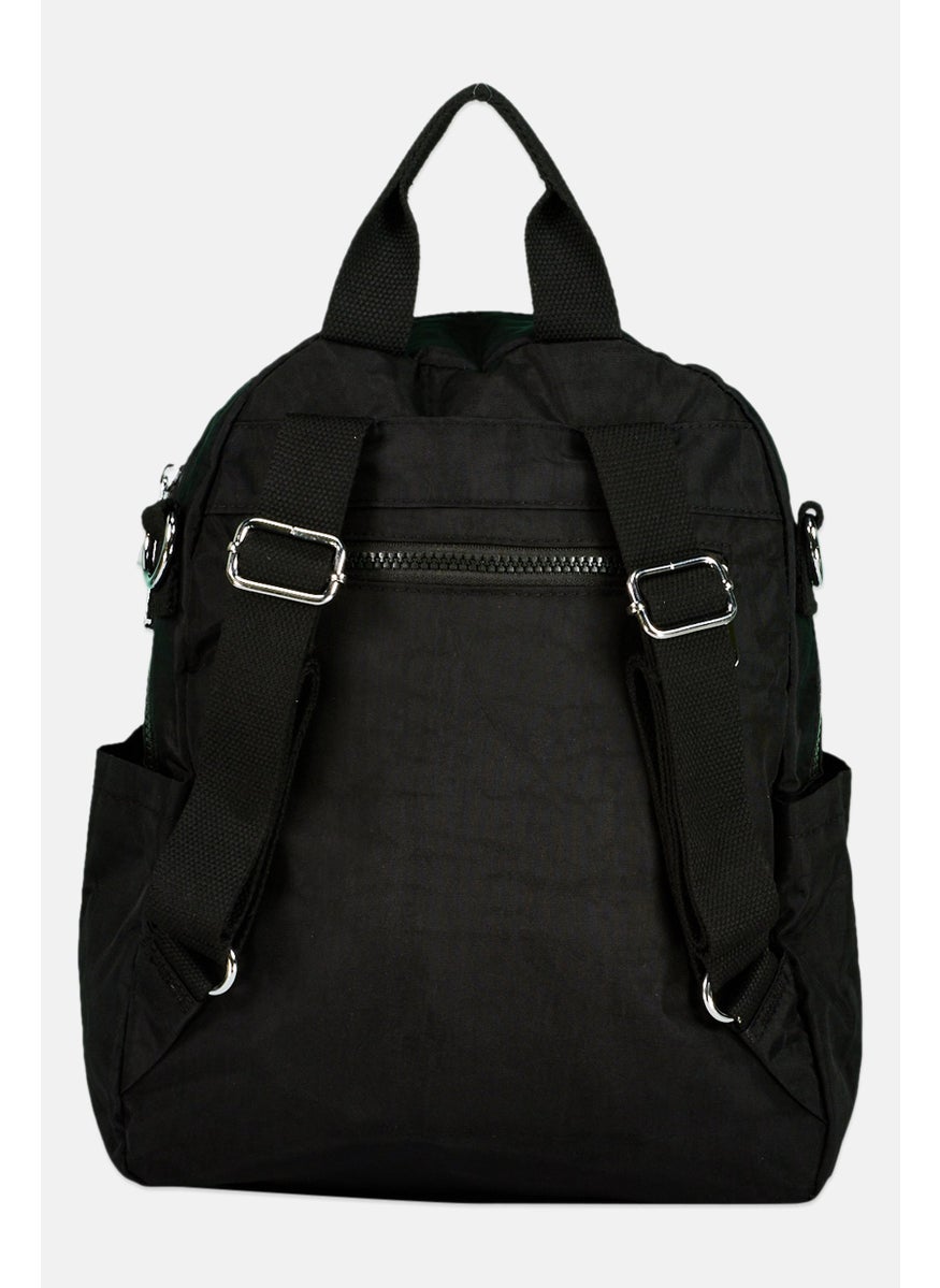 I Love Fashion Women Brand Logo Backpack 27 L x 33 H x 12 W cm, Black  - Image 3
