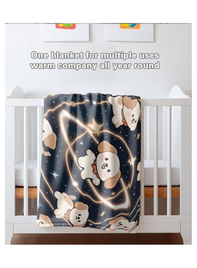 general Flannel thin blanket (warm and comfortable, suitable for sleep, gaming, dust removal and sandproof) 150cm*200cm - 25 - Image 5