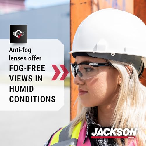 Jackson Safety نظارات جاكسون سيفتي SG – حماية العين للرجال والنساء – ANSI Z87.1 (عبوة من 12) - Image 5