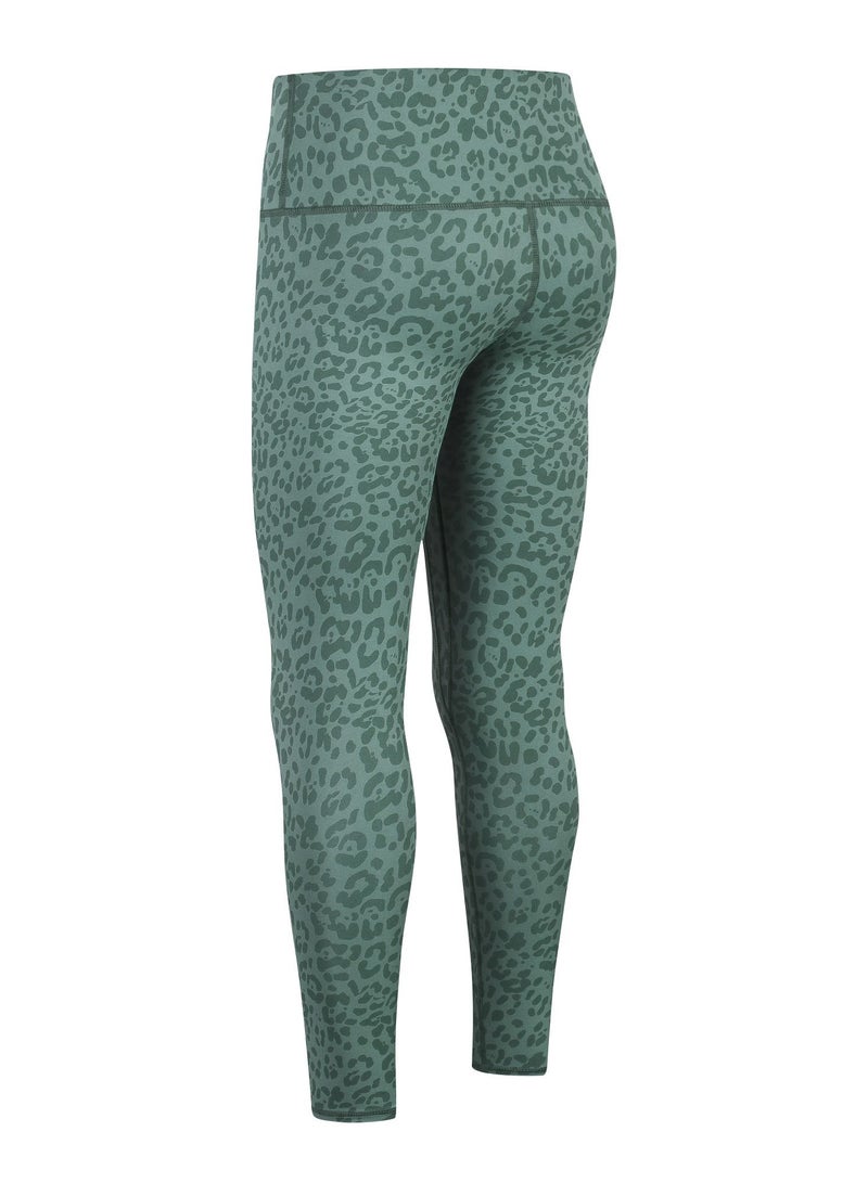 Loquat Women Quick Dry Breathable Elastic Pants Green  - Image 2