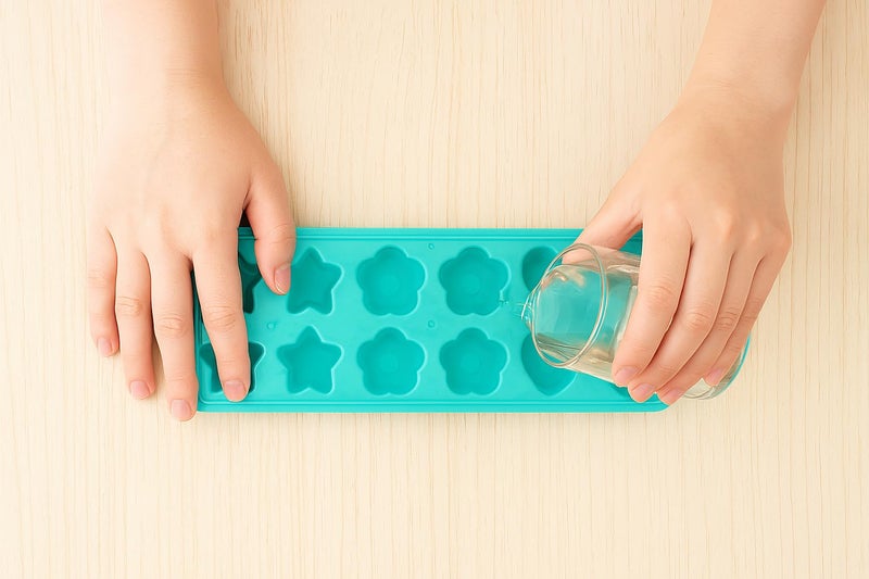 MAX-EMA GLOBAL MAX‑EMA GLOBAL Ice Cube Trays 3 Pack 36 Ice Cube Plastic Moulds Heart, Star, Flower With No Spill Easy‑release Flexible Base And Plastic Frame For Freezer Reusable Ice Cube Tray - Image 3