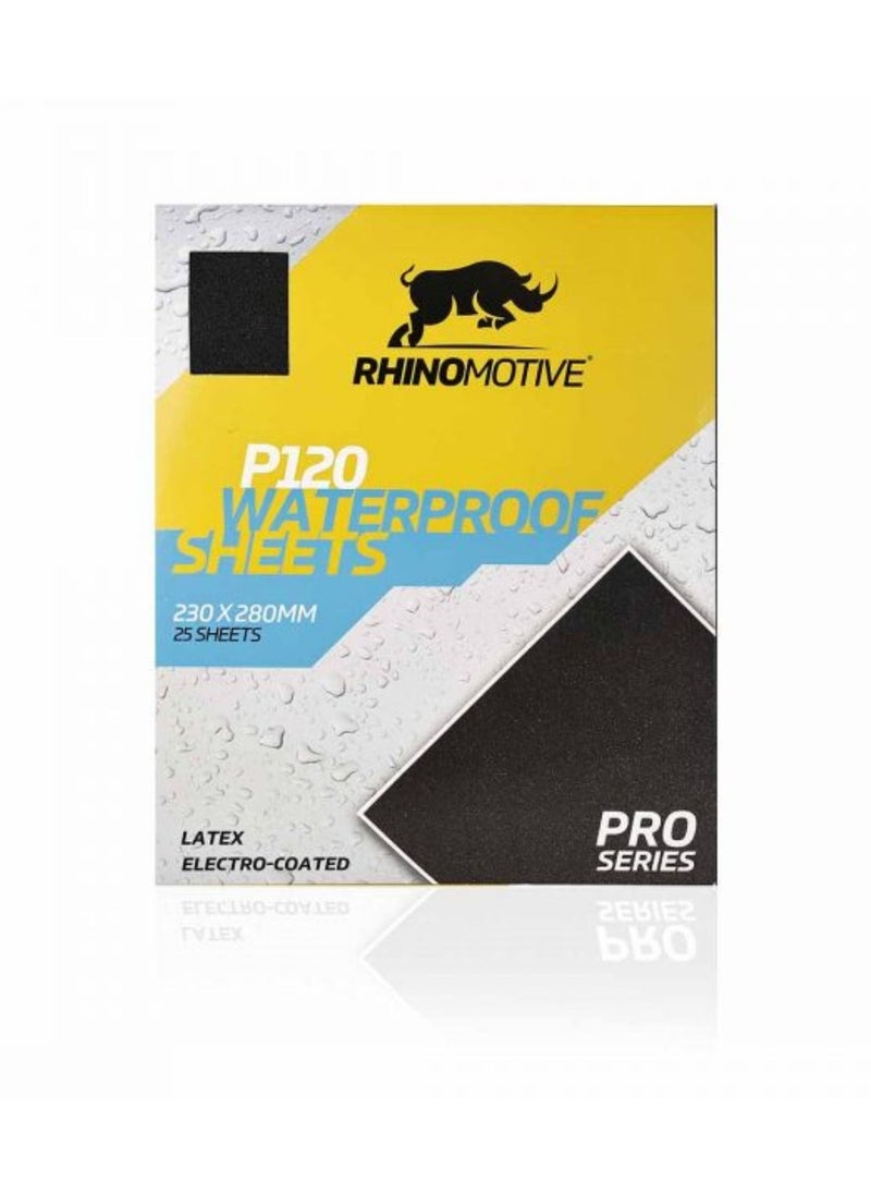 RHINOMOTIVE Water-proof Sheets for wet or dry sanding conditions P120 25 Sheets Per Box - pzsku/Z65D12821C98676BA32C4Z/45/_/1666431282/19364a3b-ca1e-443e-b49c-cfd9a2883db4