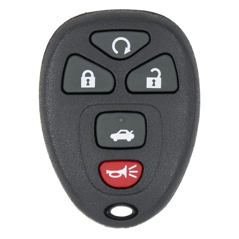 Keyless2Go New Keyless Entry 4 Button Remote Start Car Key Fob for Select GM Chevrolet Buick Pontiac and Saturn