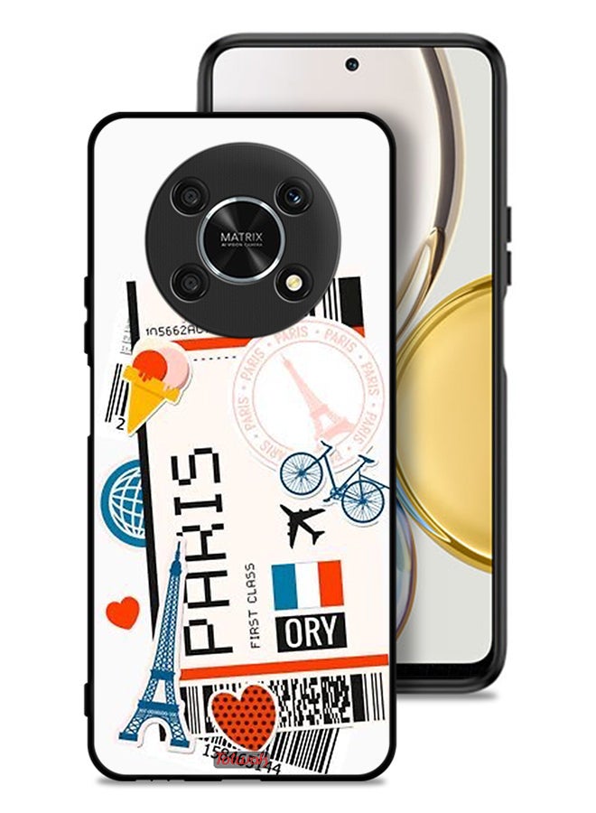 Tolwak Honor X30 5G Protective Case Cover Paris Sticker - Image 1
