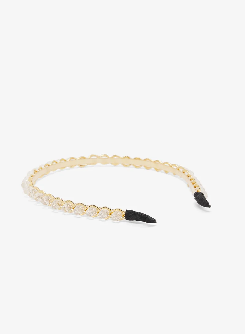 Khizana Rhinestone Embellished Headband