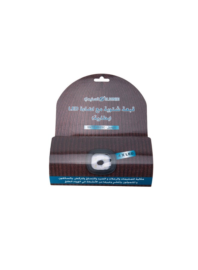 AL SANIDI Winter Hat, Brown Dark  - Image 5