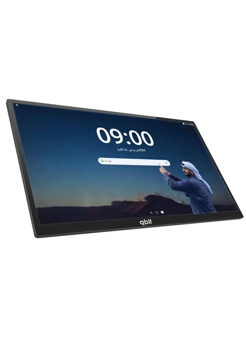 qbit 21.5 Inches Qbit Capacitive Touchscreen Interactive Display- 10 Point Touch 2K FHD 1920 * 1080P Cloud Control, HDMI/USB Port,LAN, Wifi, Embedded Windows 10 Intel Core i5 8GB 128 GB  - Image 2