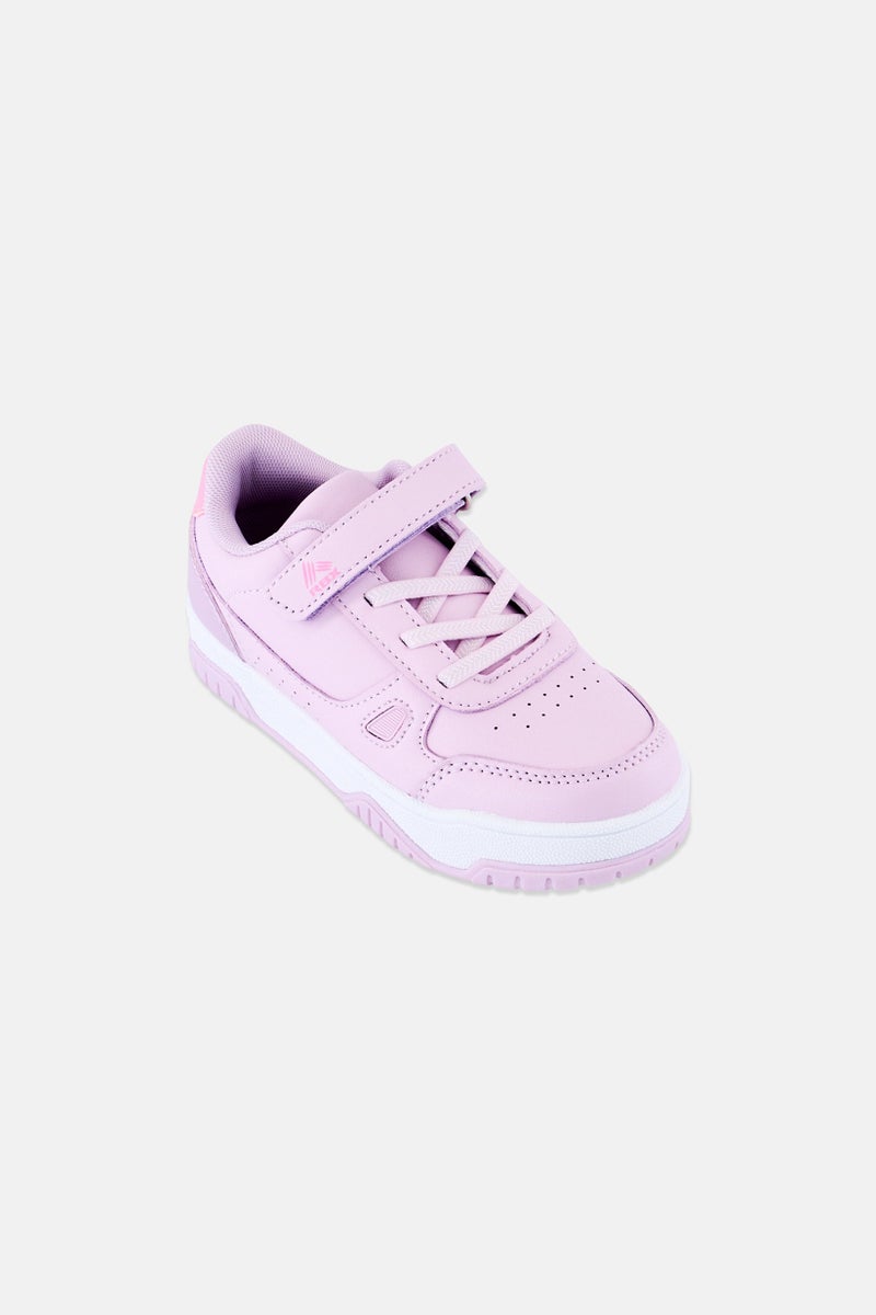 RBX Kids Girl Velcro Closure Outdoor Shoes, Lavender - Image 1