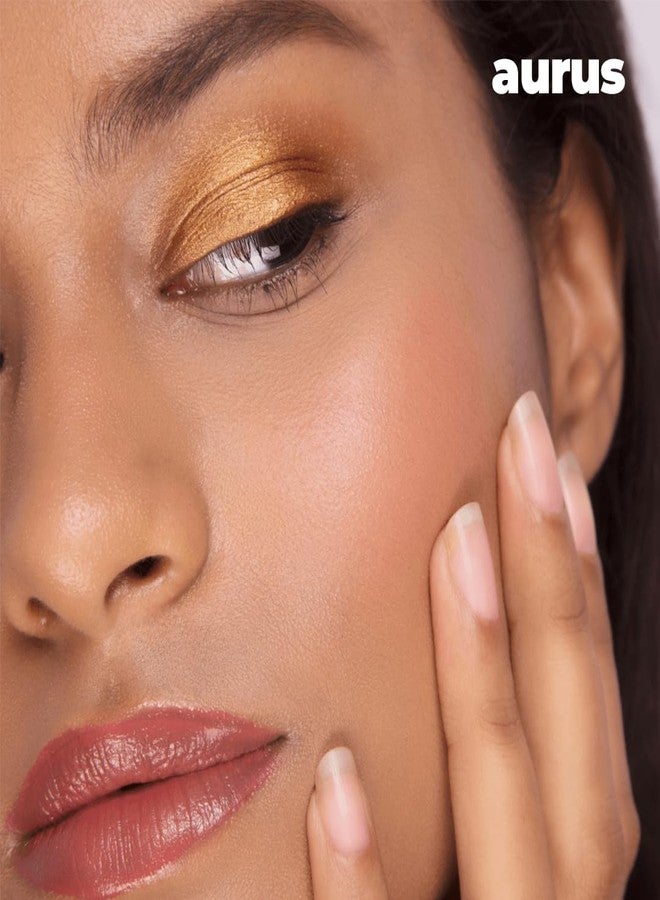 Ruby's Organics Eyeshadow Liquid Mini's Set For Women- Metallic Finish, Long Wearing, Smudge Proof, Non Irritating, Vegan, Organic, Moon Metals Pack Contains Luna, Copper and Aurus,3ml Each-Pack of 3 - Image 5