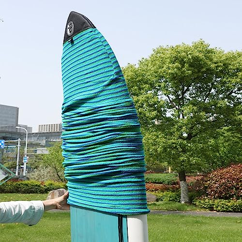 Rokia R Surfboard Sock Cover Quick-Drying Anti-Collision and Durable Surf Sock Cover - Suitable for Protective Bags of Shortboard, Longboard, Fish and HYBRID Board Choose Size & Colors - Image 4
