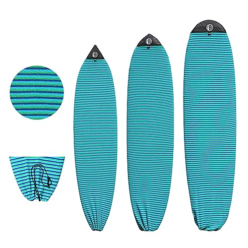 Rokia R Surfboard Sock Cover Quick-Drying Anti-Collision and Durable Surf Sock Cover - Suitable for Protective Bags of Shortboard, Longboard, Fish and HYBRID Board Choose Size & Colors - Image 2