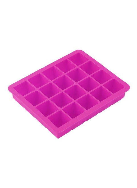 Ice Cube Tray Rose Red 14.7x12.1x2.6cm