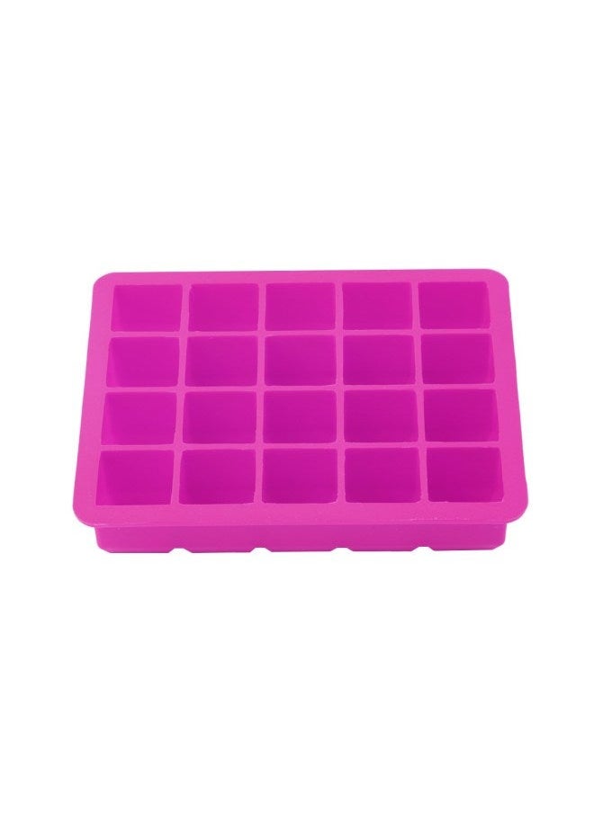 NIBEMINENT - Ice Cube Tray Rose Red 14.7x12.1x2.6cm - Image 1