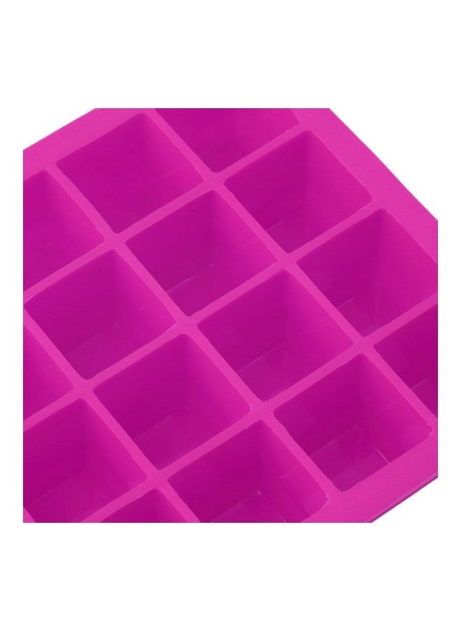 NIBEMINENT - Ice Cube Tray Rose Red 14.7x12.1x2.6cm - Image 1