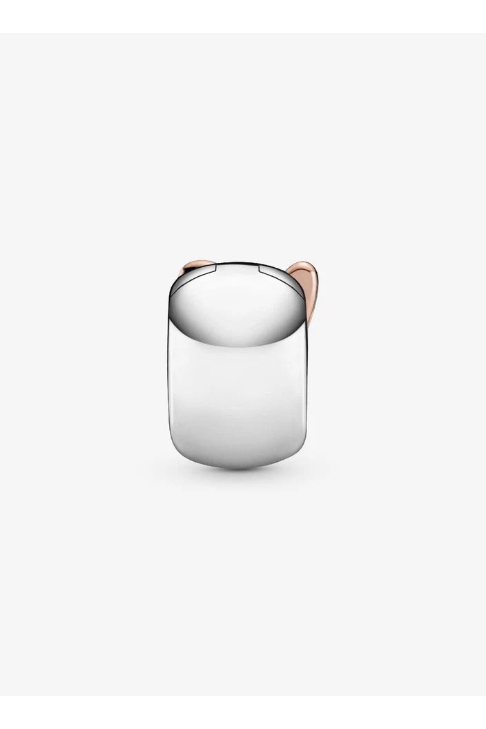 PANDORA Heart 14K Rose Gold-Plated And Sterling Silver Clip  - Image 3
