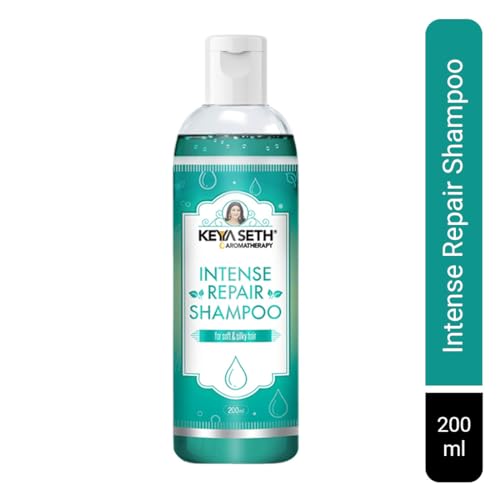 KEYA SETH AROMATHERAPY, DEVICE OF DROP Keya Seth Aromatherapy, Intense Repair Shampoo, For Dry Damaged Hair- Softens, Nourishes & strengthens Hair with Pro -Vitamin B5 & Geranium Oil. 200ml (Pack of 2) - Image 2