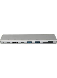 USB Type-C 7 In 1 Card Reader Converter Adapter 7 Port