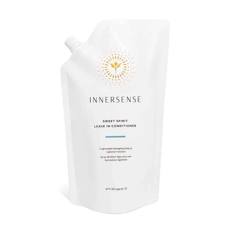 INNERSENSE الجمال العضوي - بلسم طبيعي سويت سبيريت بدون شطف | غير سام، خالي من التجارب على الحيوانات، عناية نظيفة بالشعر (كيس إعادة تعبئة، 32 أونصة سائلة | 946 مل) - Image 1