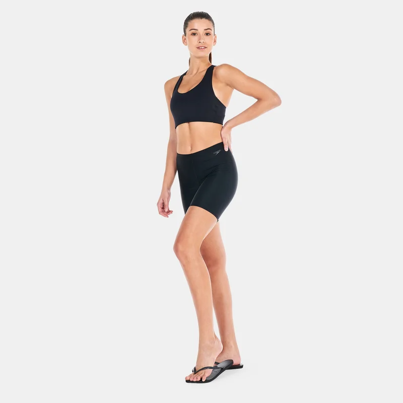 speedo Black Women's Essential Bike Shorts for Women | Best Price UAE