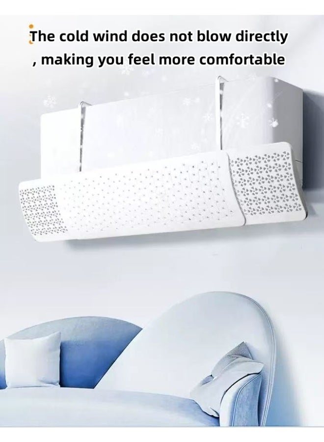 Air conditioning baffle to prevent direct wind, wind shield, air outlet air conditioning air guide baffle