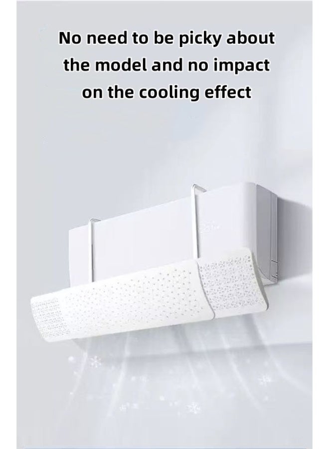 Air conditioning baffle to prevent direct wind, wind shield, air outlet air conditioning air guide baffle