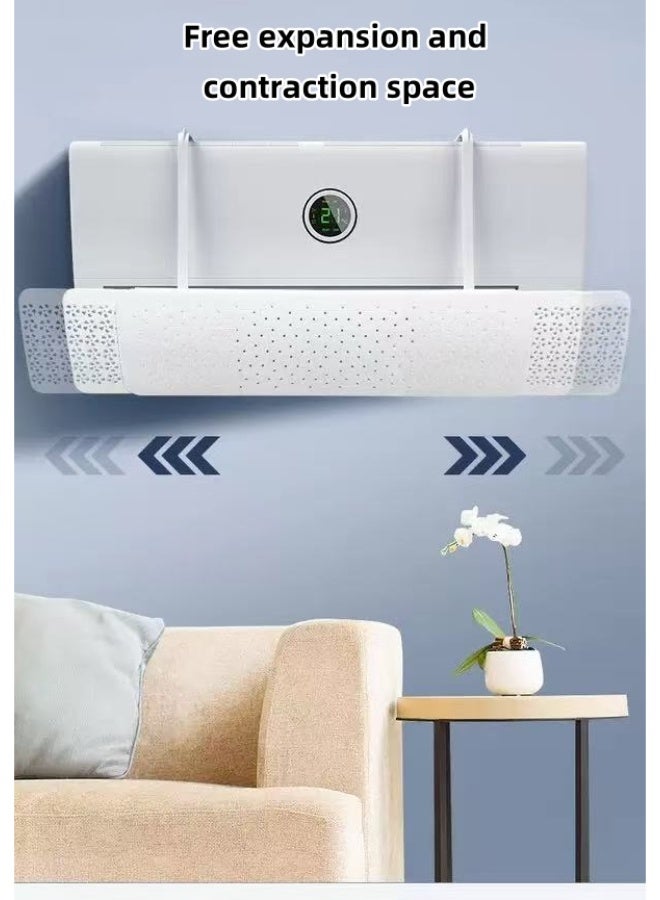 Air conditioning baffle to prevent direct wind, wind shield, air outlet air conditioning air guide baffle