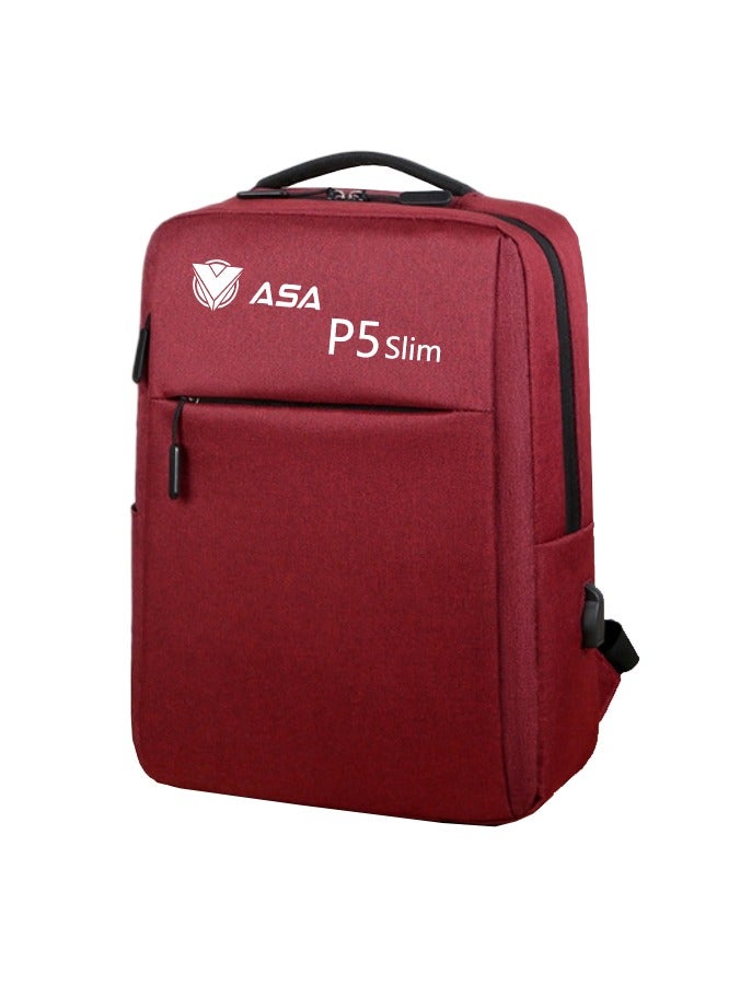 أيه أس أيه حقيبة حمل لجهاز PS5 Slim Edition، حقيبة تخزين على الظهر لحماية جهاز PS5 Slim، وحدات التحكم، القاعدة والملحقات، مقاومة للصدمات، ومقاومة للماء والخدش - Image 1