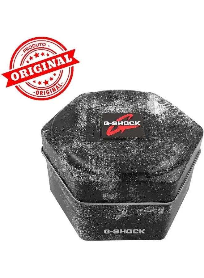 G-SHOCK Men's Resin Analog-Digital Watch GA-2100RC-1ADR - 45.4 mm