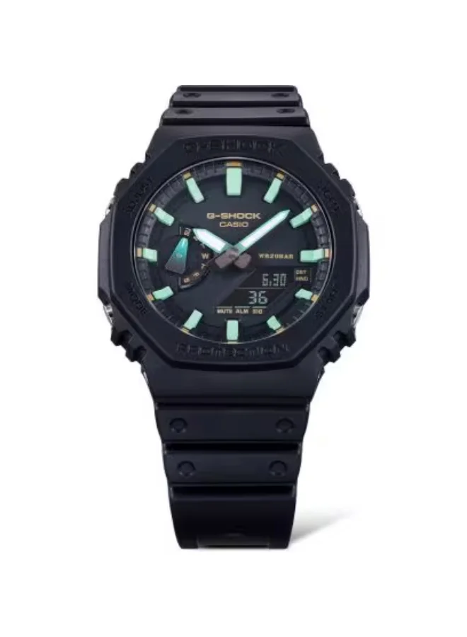 G-SHOCK Men's Resin Analog-Digital Watch GA-2100RC-1ADR - 45.4 mm