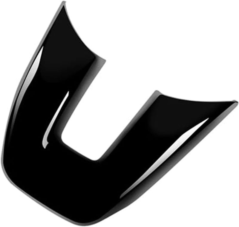 Wivplex Glossy Black V Style Steering Wheel Trim Cover - Image 2