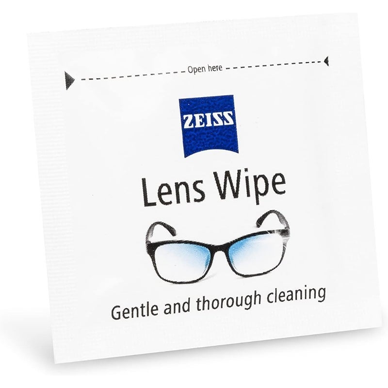 ZEISS Pre-Moistened Lens Cleaning Wipes, 250 Individually Wrapped Lens Cleaner Wipes for Glasses, Sunglasses, Coated Lenses, Camera Lenses and Optical Surfaces, Fast-Drying Cleaning - Image 3
