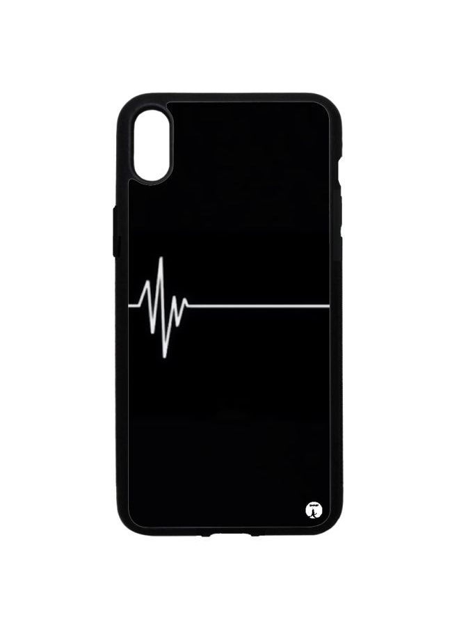 BP - PRINTED Phone Cover FOR IPHONE XR Aesthetic Heart Beat Drawing - Image 1