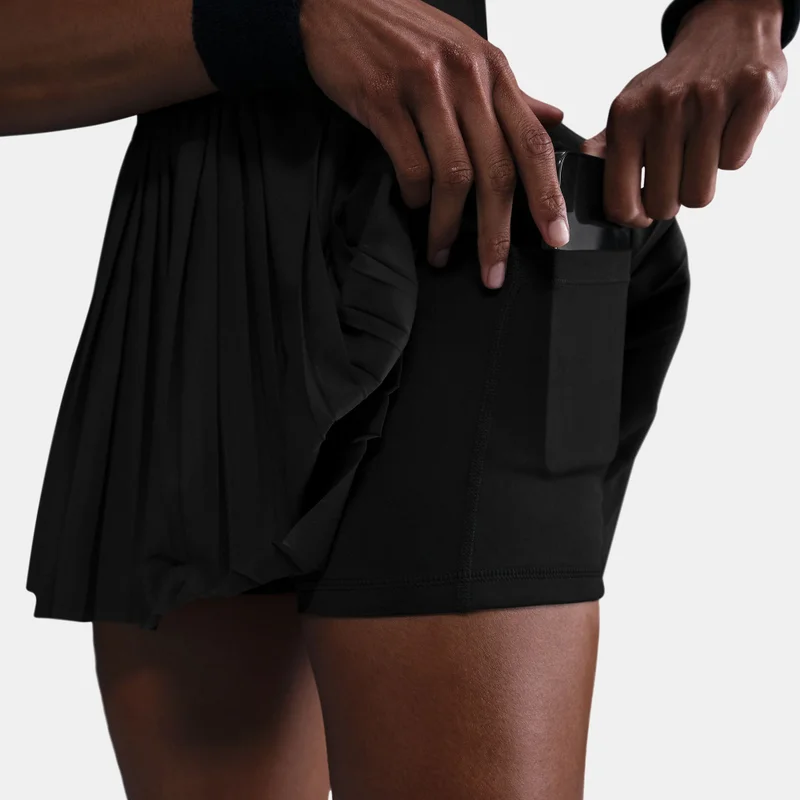 Nike Black Women's NikeCourt Advantage Dri-FIT Tennis Skirt for Women | Best Price UAE