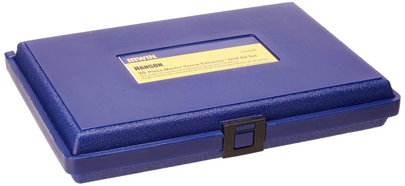 IRWIN Tools Hanson Screw Extractor and Drill Bit Set, 35 Piece, 11135ZR - Image 2