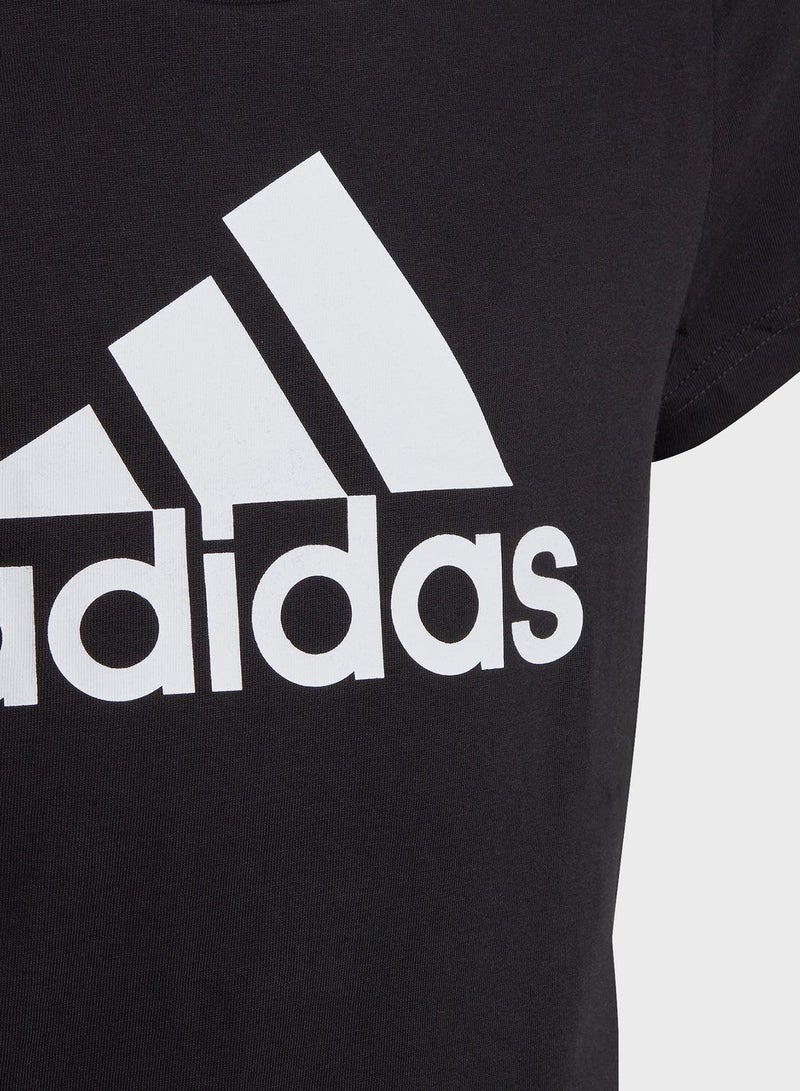 Adidas Kids Big Logo T-Shirt - Image 3