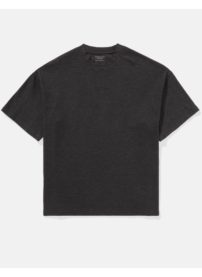 American Eagle AE Oversized Textured T-Shirt