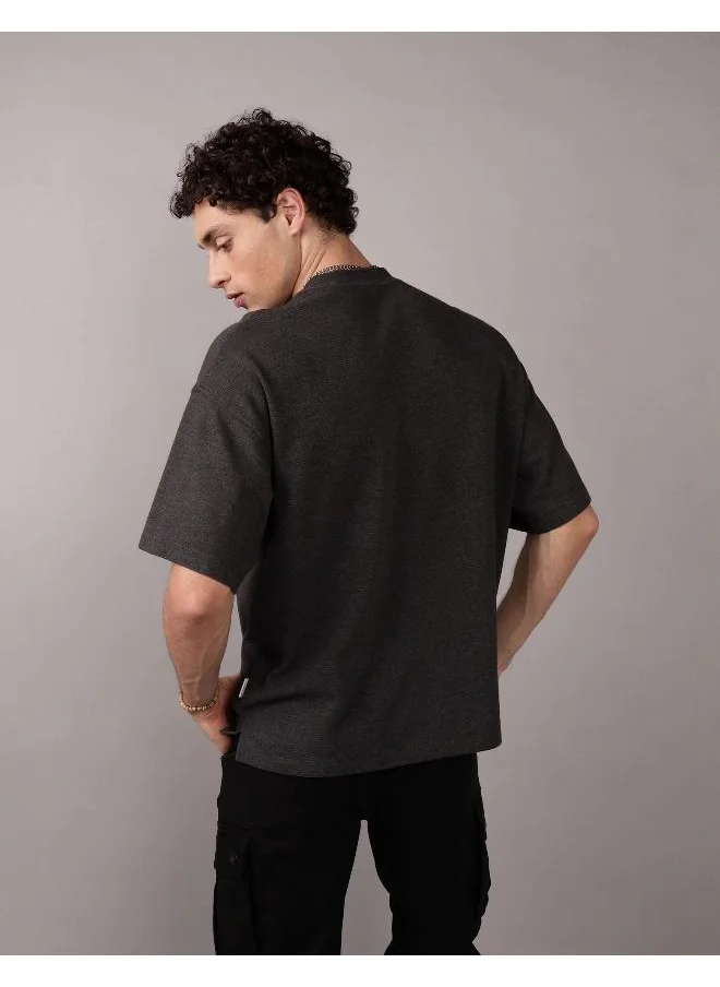 امريكان ايجل AE Oversized Textured T-Shirt