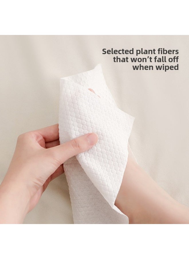 Generic - Foot Wipe Paper Household Foot Bath Foot Wipe Disposable Thickened Water Absorbent Wet And Dry Dual-Use Exposure Foot Wipe Cloth-Color:Hanging 20*20 Foot Cleaning Cloth 65g [1 Pack] Running Volume Model - Image 1