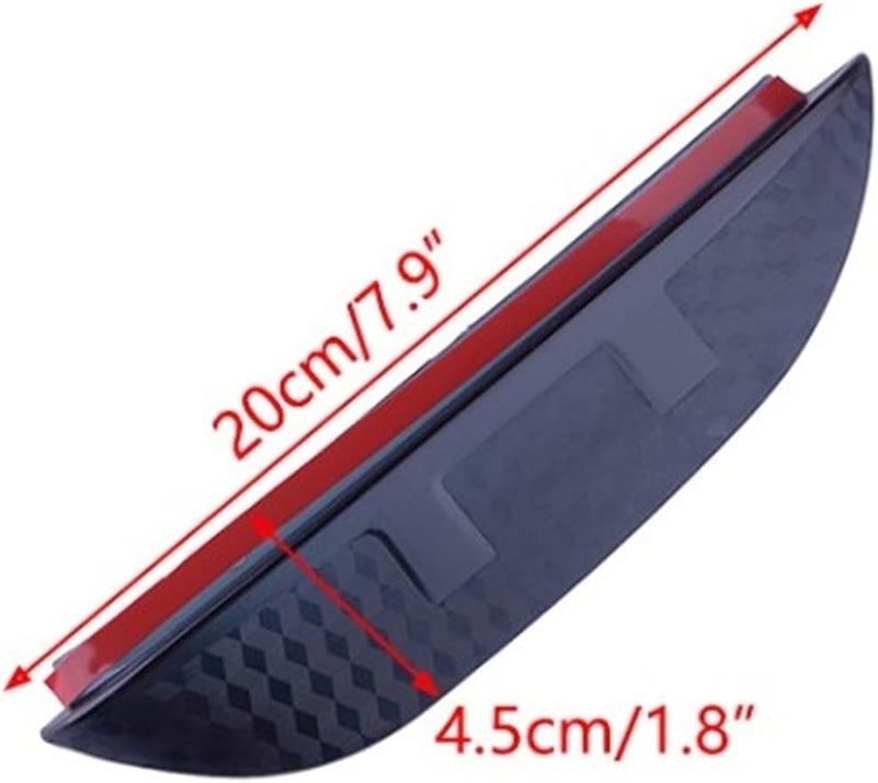 QASULER Side Mirror Rain Guards for Toyota RAV4 - Image 2